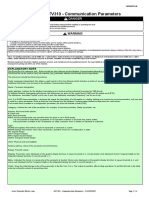 ATV310 - Communication Parameters: Warning