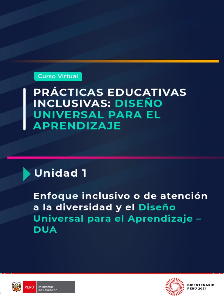 Prácticas Inclusivas y DUA en Educación | PDF | Aprendizaje | Plan de ...