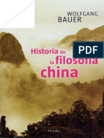 Historia de la Filosofia China