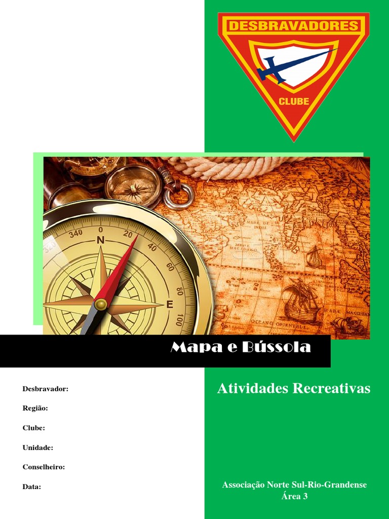 Especialidade - Mapa e Bússola - PROVA | Download grátis PDF | Bússola ...