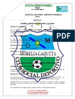 Estatutos Club Social Deportivo