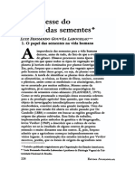 O Interesse Do Estudo Das Sementes Luiz Gouvea