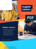 English Lesson: Blue Meadows Academy