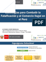 Estrategias para Combatir La Falsificación y El Comercio Ilegal en El Perú