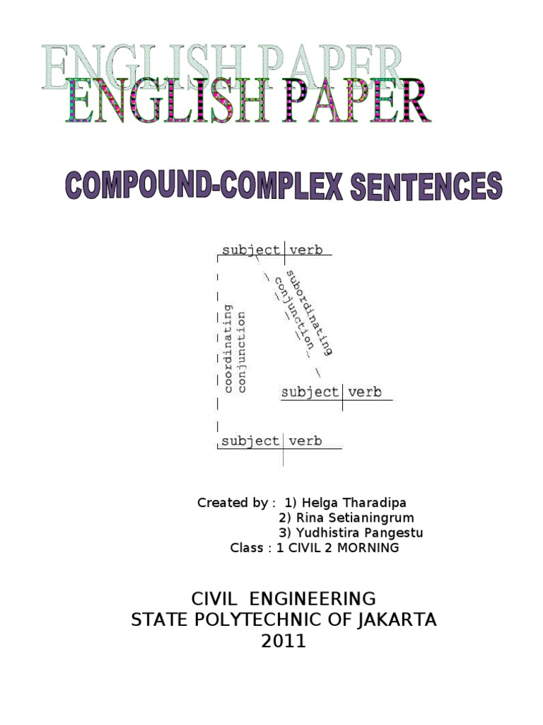 Understanding Compound-Complex Sentences | PDF | Clause | Sentence ...