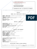 El Presente Documento Cumple Lo Dispuesto en El Artículo 15 Del Decreto Ley 019/12. para Uso Exclusivo de Las Entidades Del Estado