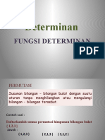 Pert-8 (FUNGSI DETERMINAN)