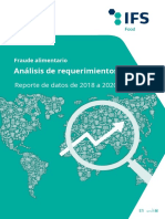 IFS Food Fraud Analysis Report - En.es