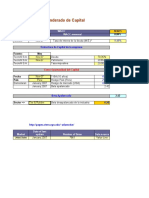 Calculo Del WACC - CENTRUM