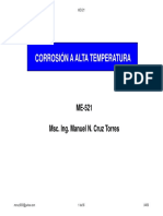 Corrosión a alta temperatura