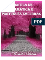 Apostila de Gramática e Português em Libras