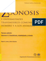 Zoonosis y Enfermedades Transmisibles Comunes Al Hombre y a Los Animales Clamidiosis, Rickettsiosis y Virosis