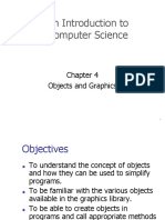 An Introduction To Computer Science: Objects and Graphics