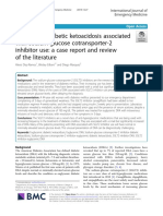 Euglycemic Diabetic Ketoacidosis Associated