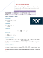 Probabilidad de estudiantes y profesores