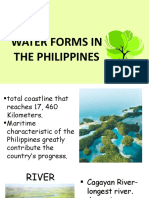 Water Forms in The Philippines