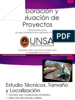 032 Elaboración y Evaluación de Proyectos Estudio técnicos