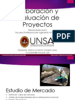 024 Elaboración y Evaluación de Proyectos Estudio de Mercado