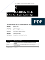 Lab 4 Configuring File and Share Access