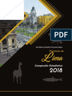 Provincia de Lima: Datos demográficos y sociales 2018