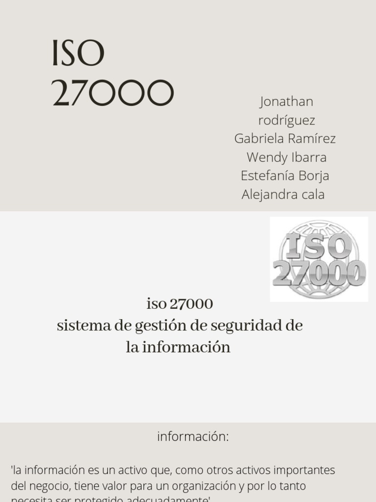 Iso 27000 Pdf Download , Série ISO 27000 – PFPLCP