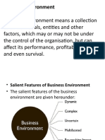 Business Environment Factors