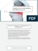 Musculoskeletal Disorder and Pregnancy