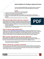 Student Guidelines For Finding An Approved Proctor