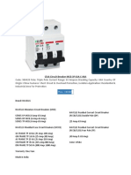 Click Circuit Breaker MCB 3P