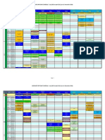 Associate HPP Daily Schedule from July 2010 to April 2011