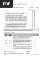 19f (12-00) Develop The Audit Program - Property, Plant and Equipment