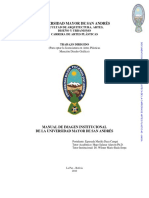 Universidad Mayor de San Andrés: Facultad de Arquitectura, Artes, Diseño Y Urbanismo Carrera de Artes Plásticas