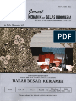 Journal of the Indonesian Ceramics and Glass