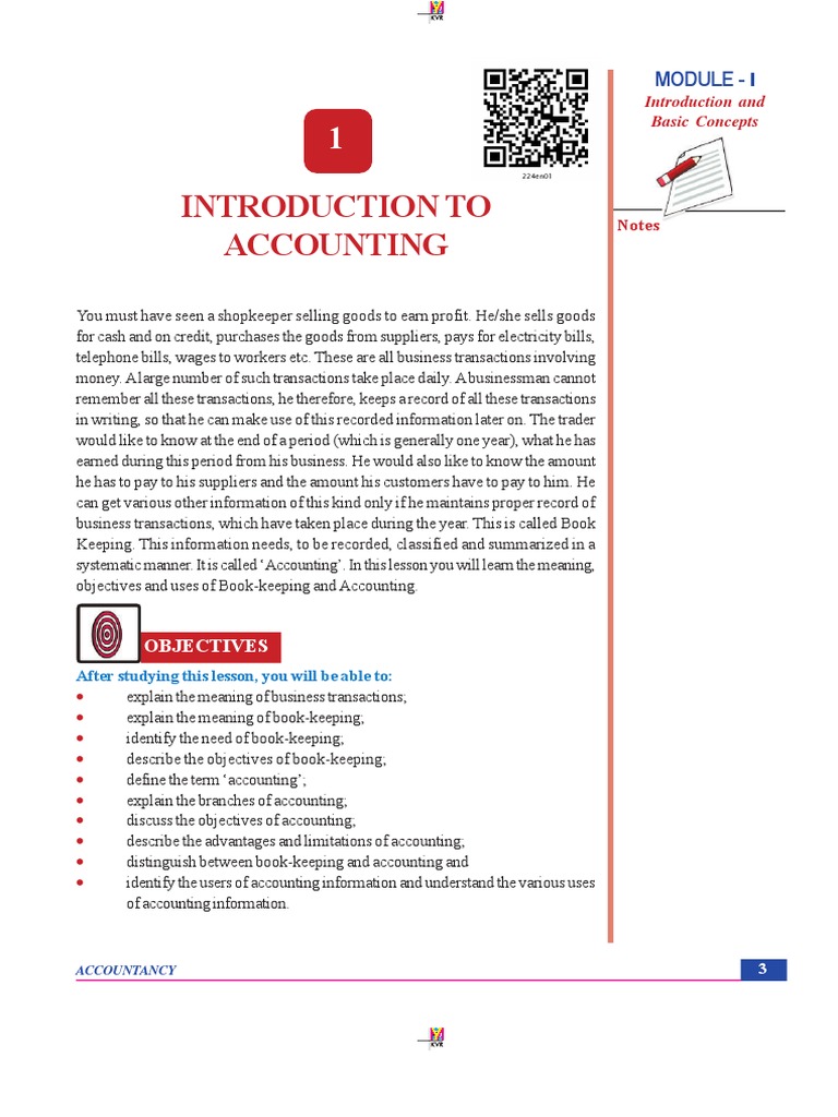 Accountancy Book PDF Bookkeeping Accounting