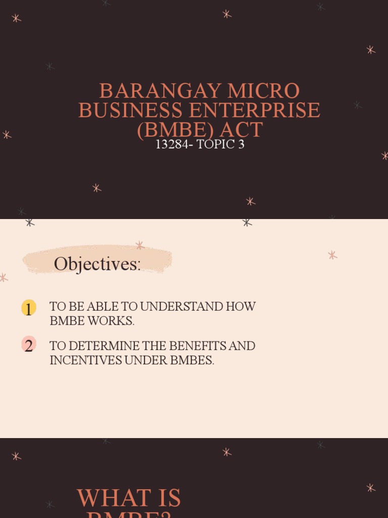 Topic 3 BMBE | PDF | Taxes | Income Tax