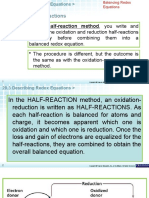 HALF-REACTION METHODBalancing Redox Equations