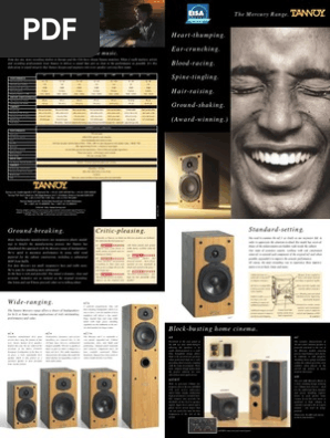 Tannoy Mercury Series Overview | PDF | Loudspeaker | Sound Recording
