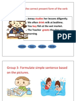 Group 2-Write The Correct Present Form of The Verb