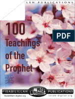 100 Teachings of The Prophet