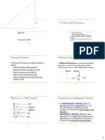 Differential Equations