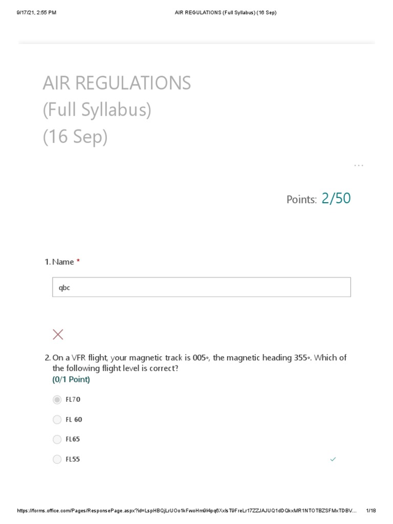 DGCA Air Regulations Full Syllabus | PDF | Flight Instructor | Visual ...