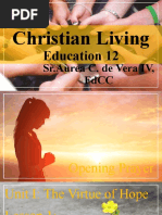 Christian Living: Education 12