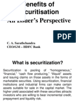 Benefits of Securitisation An Issuer's Perspective: C. A. Sarathchandra Ceo/Gm - HDFC Bank