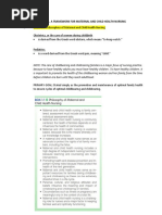 Chapter 1. A Framework For Maternal and Child Health Nursing