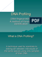 DNA Fingerprinting powerpoint