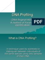 DNA Fingerprinting Powerpoint