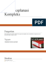 Teks Eksplanasi Kompleks