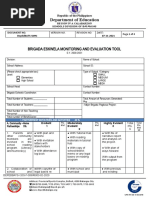 Department of Education: Brigada Eskwela Monitoring and Evaluation Tool