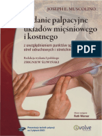 Badanie Palpacyjne Układów Mięśniowego I Kostnego - J.E.muscolino