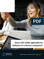 How Is ISO 27001 Applicable For Software-as-a-Service Companies?